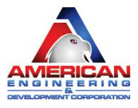 American Engineering and Development Corporation Logo