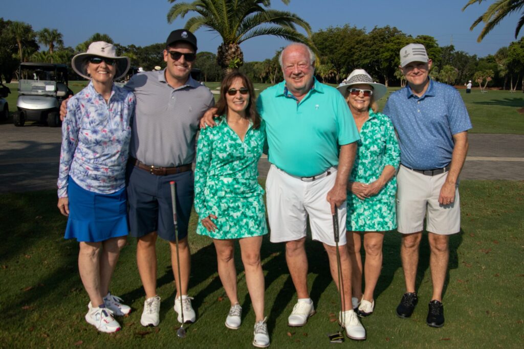 Golf Ambassadors Patty Larkin, Logan Shalmi, Fern Schmidt, Jim MacCutcheon, Brooke Qualk, Phil Engman