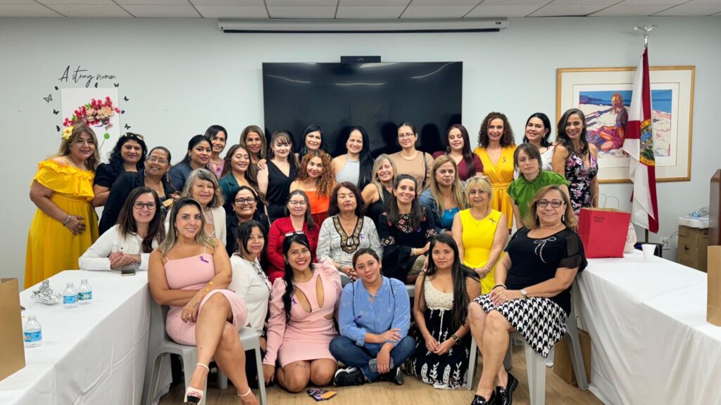 The ladies who enjoyed the day of beauty, empowerment and gratitude.