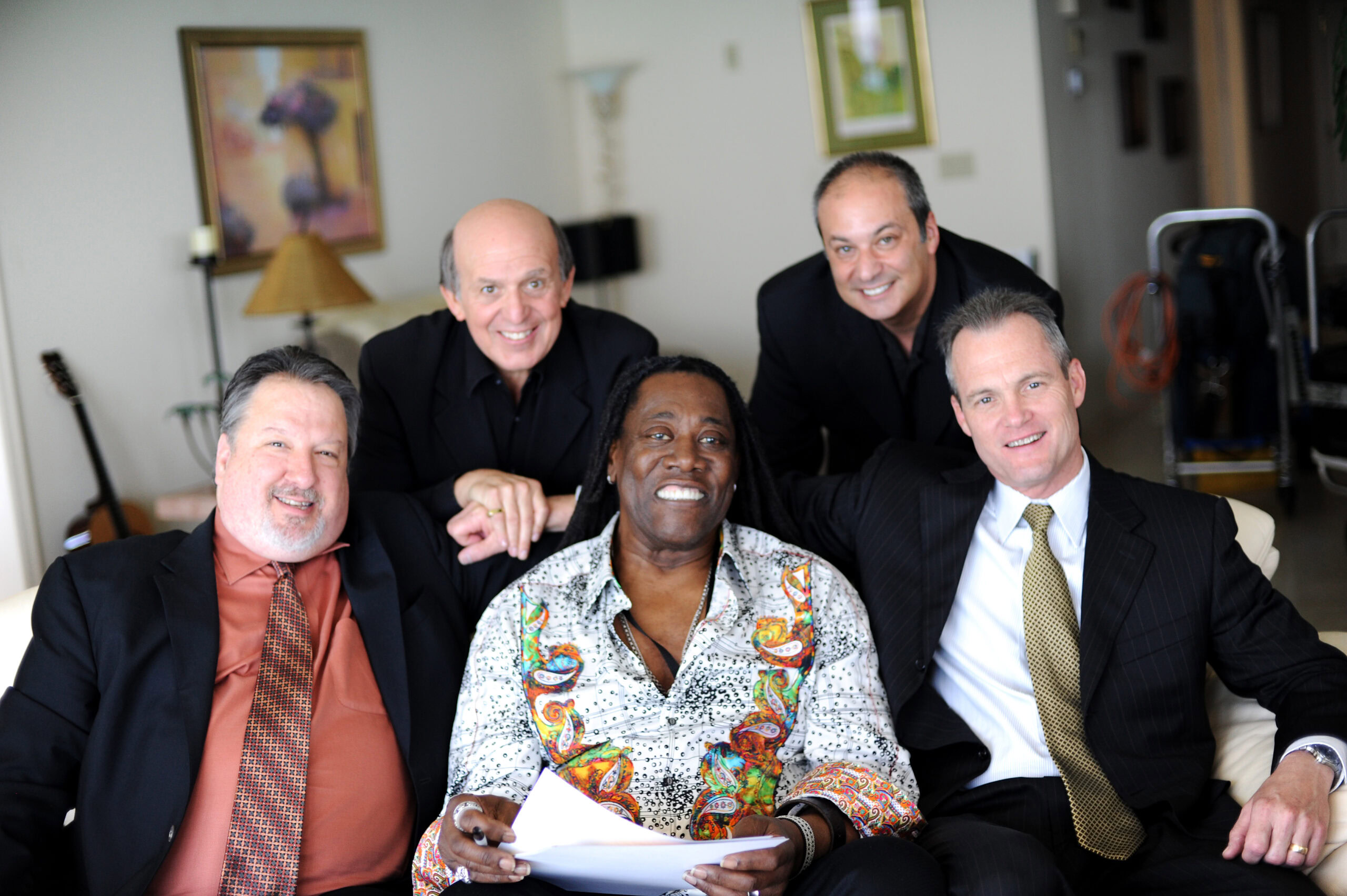 Clarence Clemons with Classic Chairs 2008