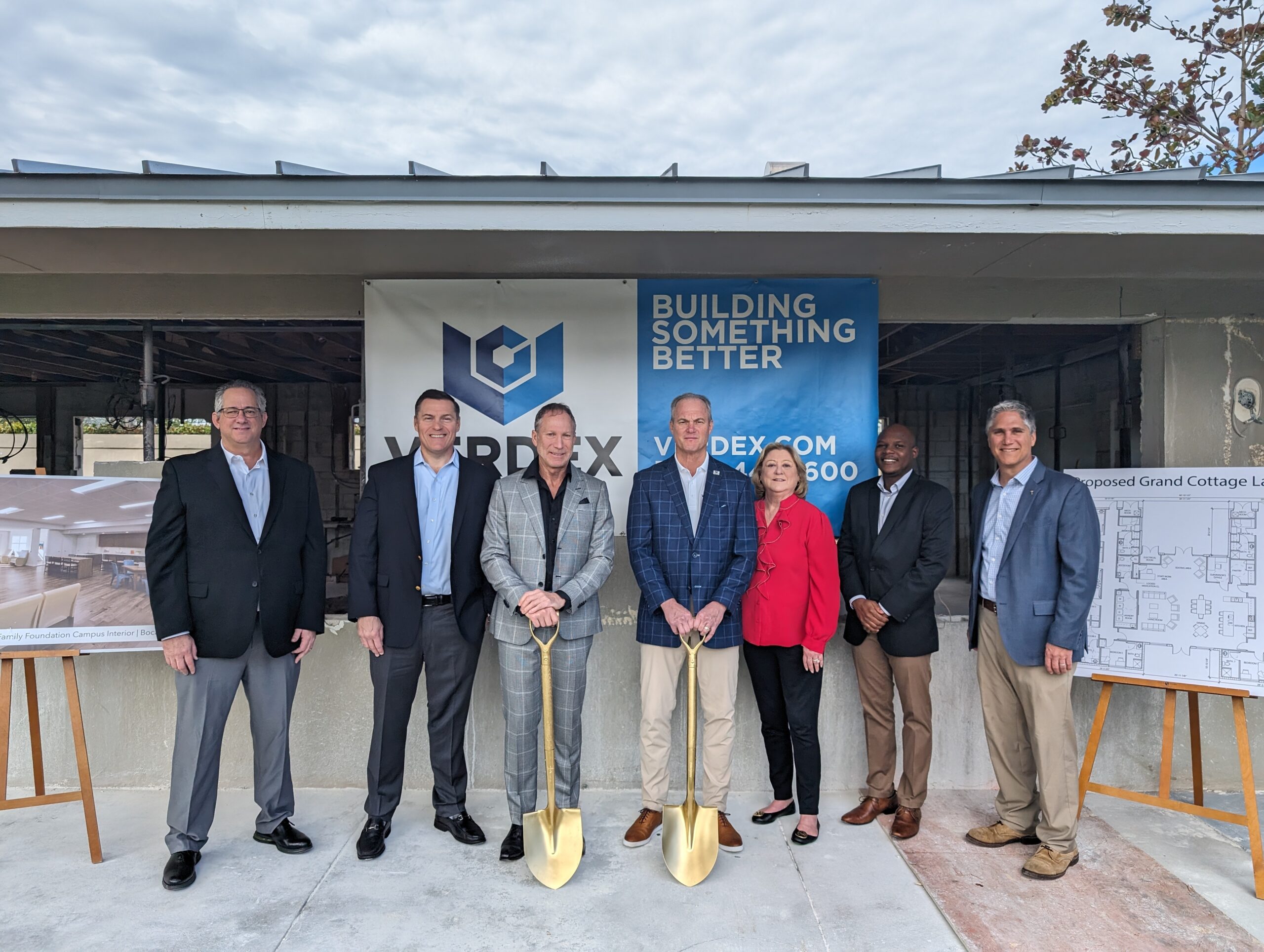 Groundbreaking of Boca campus
